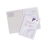 Snopake TwinFile Presentation File A4 Clear (Pack of 5) 14030