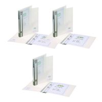 Snopake Polypropylene 2 Ring Binder A4 25mm Clear 3 for 2 (Pack of 20 + 10) SK812399