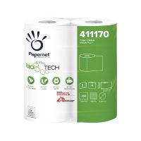 Bio Tech Toilet Roll 2-Ply 250 Sheets Pack of 48 411170