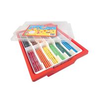 Stabilo Trio Thick Colouring Pencils Triangular Shaped Assorted Classpack (Pack of 96) 203/96