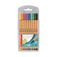 Stabilo Point 88 Fineliner Pen Assorted (Pack of 10) 8810