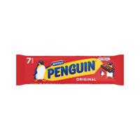 McVities Penguin Milk Chocolate Biscuit Bars (Pack of 7) 44541