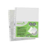 Stewart Superior Eco Biodegradable Punched Pocket A4 (Pack of 50) PP80