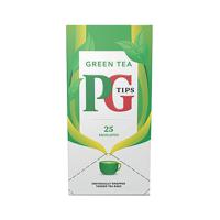 PG Tips Pure Green Envelope Tea Bags (Pack of 25) 800399
