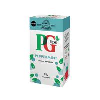 PG Tips Peppermint Envelope Tea Bags (Pack of 25) 49095601