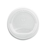 Vegware Hot Cup Lid 8oz 79-Series White (Pack of 1000) VLID79S