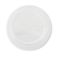 Vegware Hot Cup Lid 12oz 89-series White (Pack of 1000) VLID89S