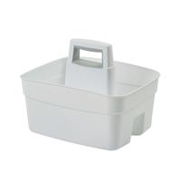 Whitefurze Craft Caddy With Handle White H33KCRY