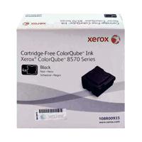 Xerox ColorQube 8570 Black Ink Stick 8.6K (Pack of 4) 108R00935