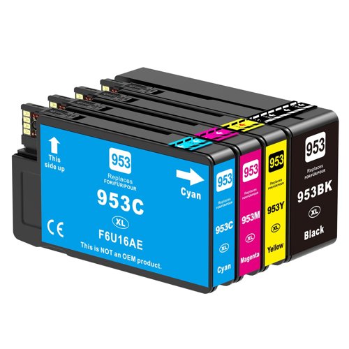 Compatible HP 953XL Multi-pack (4-Pack)