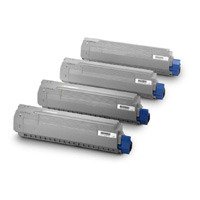 Compatible Oki C810 Yellow Toner