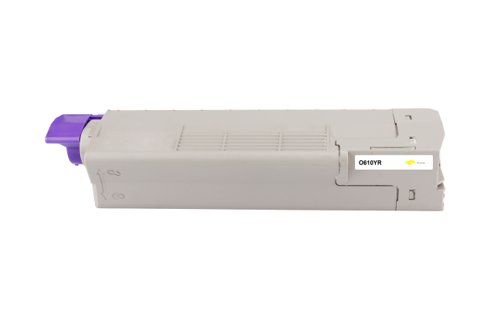Compatible OKI C610 44315305 Yellow Toner