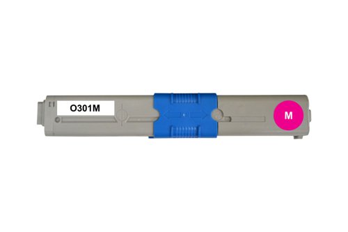 Compatible Oki C301 / C321 Magenta Toner