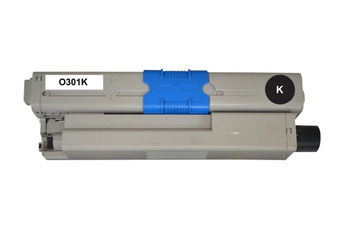 Compatible Oki C301 / C321 Black 44973536