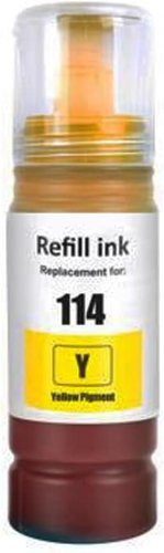 Compatible Epson T114 Yellow Ink Bottle 70ml
