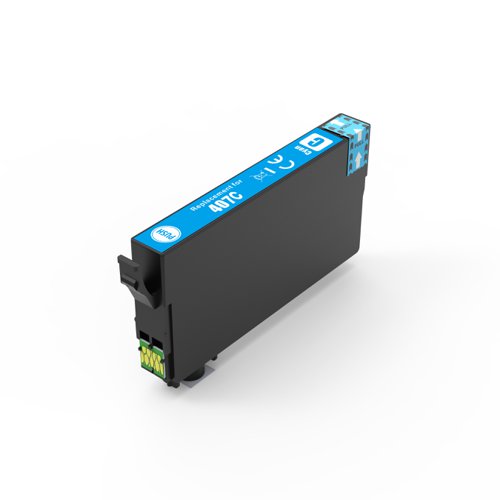 Compatible Epson 407 Cyan C13T07U240 Ink Cartridge