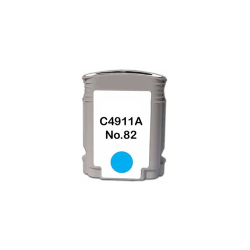 Compatible HP 82 Cyan C4911 Ink Cartridge