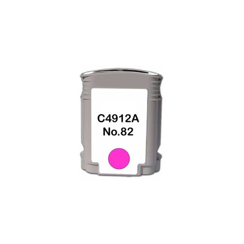 Compatible HP 82 Magenta C4912A Ink Cartridge