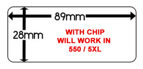 Compatible Dymo 99010 Labels (130labels / 1 roll) - WITH CHIP