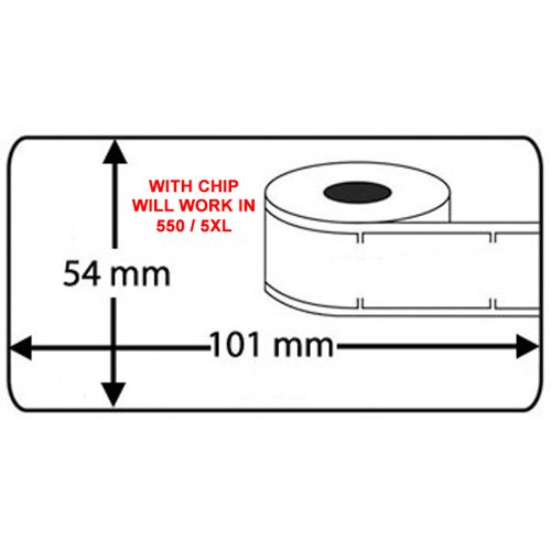 Compatible Dymo 99014 Labels  (220 Labels) WITH CHIP