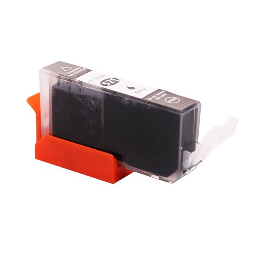 Compatible Canon CLI521GY Grey Ink Cartridge