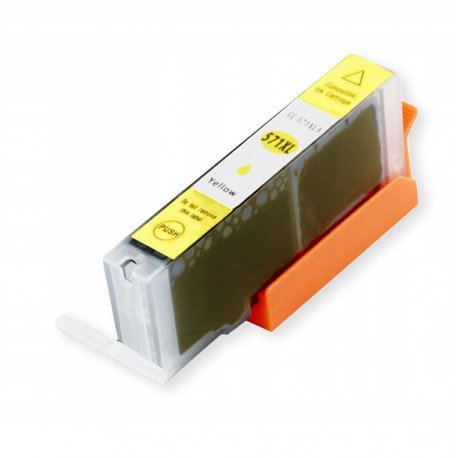 Compatible Canon CLI-571Y XL Yellow Ink Cartridge