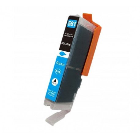 Compatible Canon CLI-581 Cyan Ink Cartridge