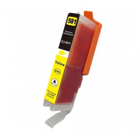 Compatible Canon CLI-581 Yellow Ink Cartridge