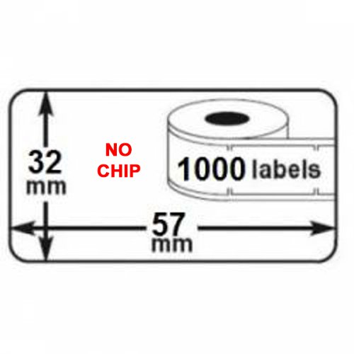Compatible Dymo 11354 Label - NO CHIP