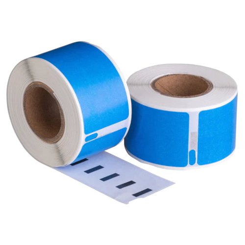 Compatible Dymo 99014 BLUE Shipping Labels  220 Labels on roll (101mm x 54mm)