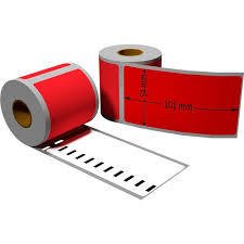 Compatible Dymo 99014 RED Labels