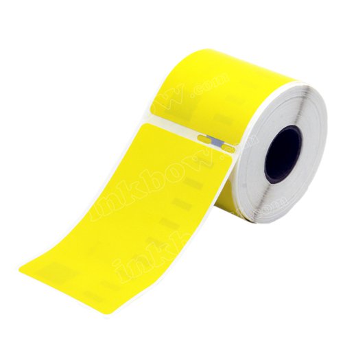 Compatible Dymo 99014 YELLOW Shipping Labels  220 Labels on roll (101mm x 54mm)