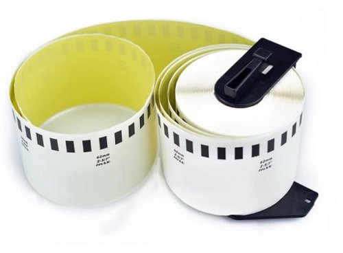 Compatible Brother DK22606 Continuous Yellow Label