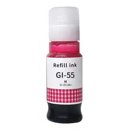Compatible Canon GI-55 Magenta Ink Bottle