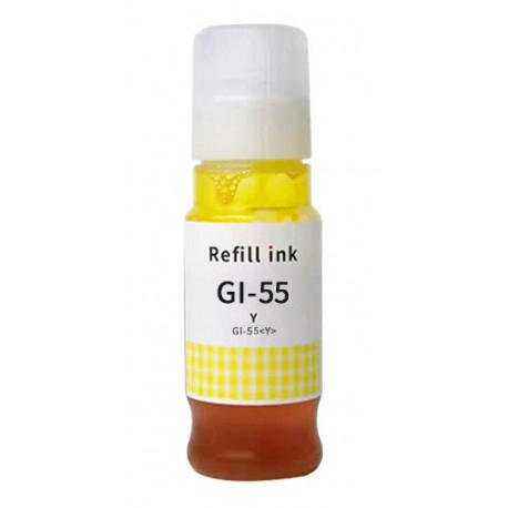 Compatible Canon GI-55 Yellow Ink Bottle