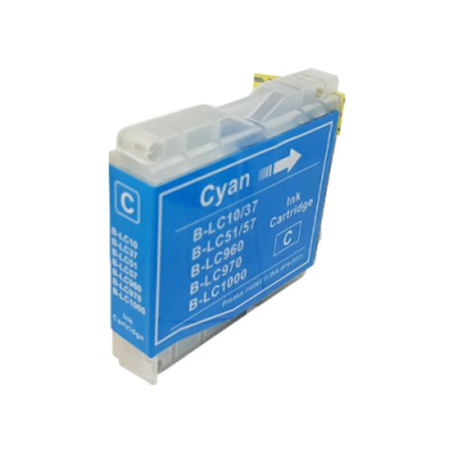Compatible Brother LC1000 / LC970 Cyan Ink Cartridge