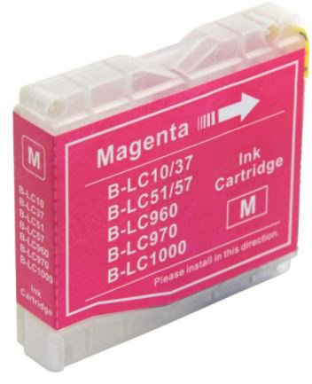 Compatible Brother LC1000 / LC970 Magenta Ink Cartridge