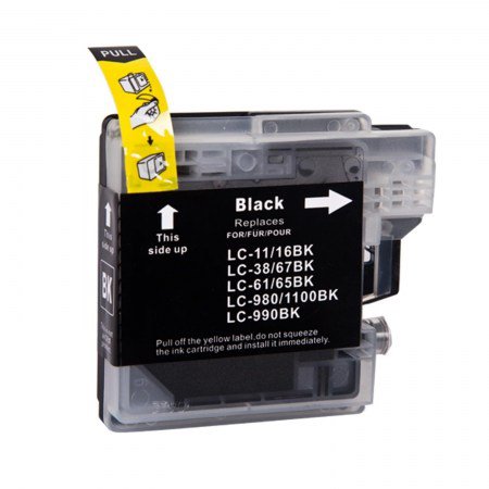 Compatible Brother LC1100 / LC980 / LC985  Black Ink Cartridge
