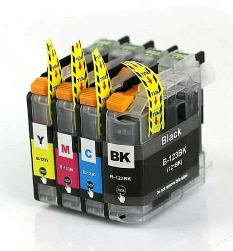 Compatible Brother LC121 / LC123 Multi-Pack Ink Cartridges