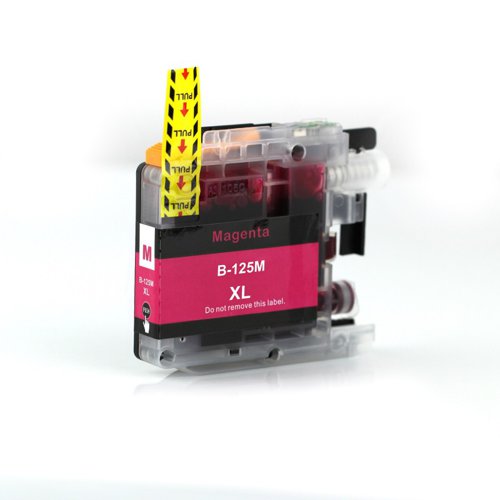 Compatible Brother LC125M Magenta Ink Cartridge