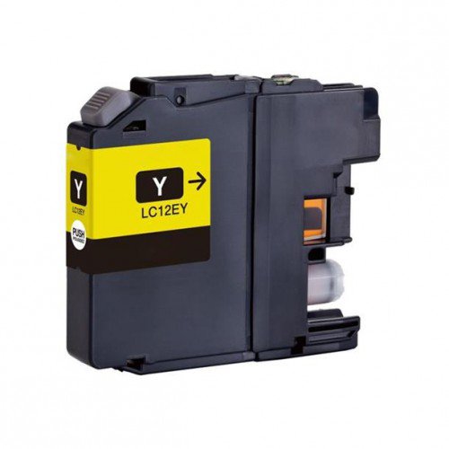 Compatible Brother LC12E Yellow Ink Cartridge