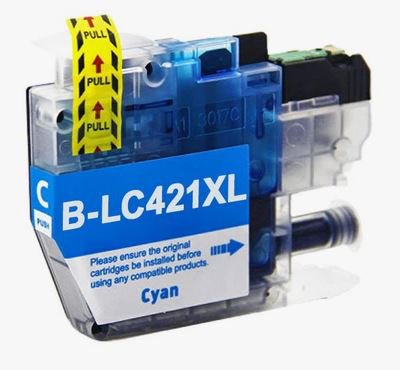 Compatible Brother LC421XL Cyan Ink Cartridge
