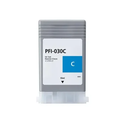 Compatable Canon PFI-030C Cyan Ink Cartridge 55ml