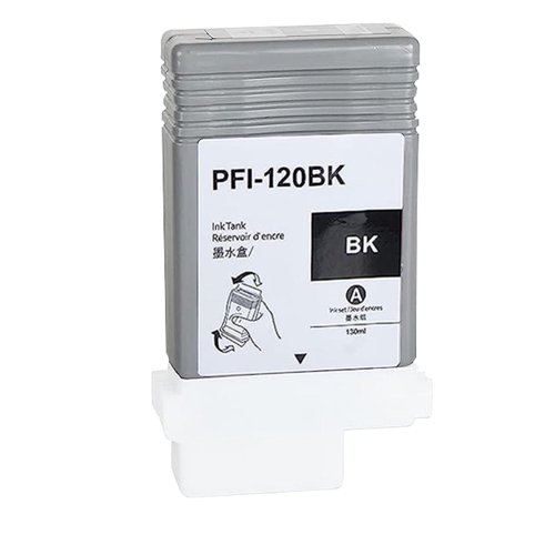 Compatible Canon PFI-120 Black ink Cartridge