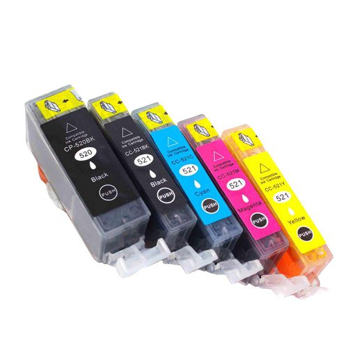 Compatible Canon PGI-520 / CLI-521 Multi-Pack Ink Cartridges