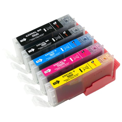 Compatible Canon PGI-550 / CLI-551 Multi-Pack Ink Cartridges
