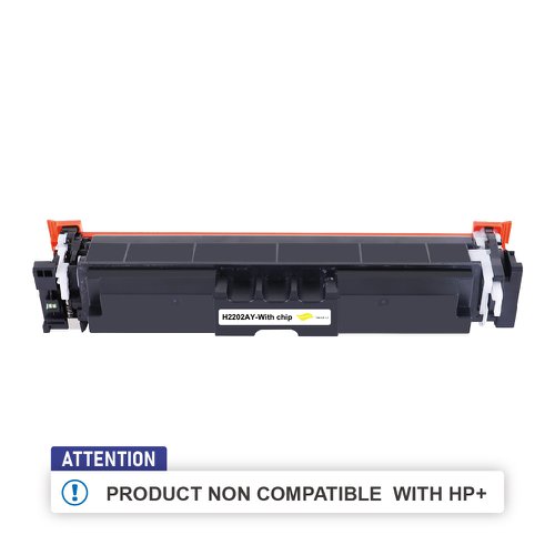 Compatible HP W2202A Yellow Toner Cartridge
