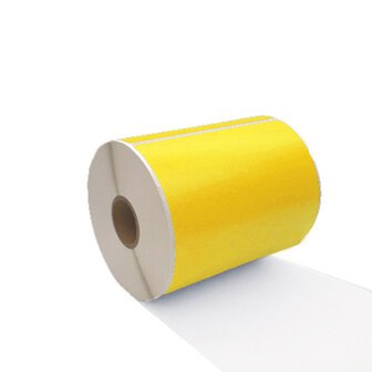 Compatible Zebra Thermal Labels YELLOW 102 x 152 x 25mm Core (300)