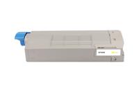 Compatible OKI C710 Yellow Toner