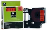 Compatible Dymo 19mm Black on Red Tape